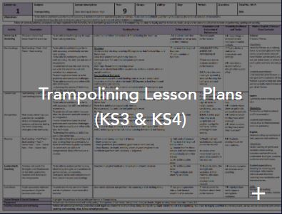 Trampolining Lesson Plan